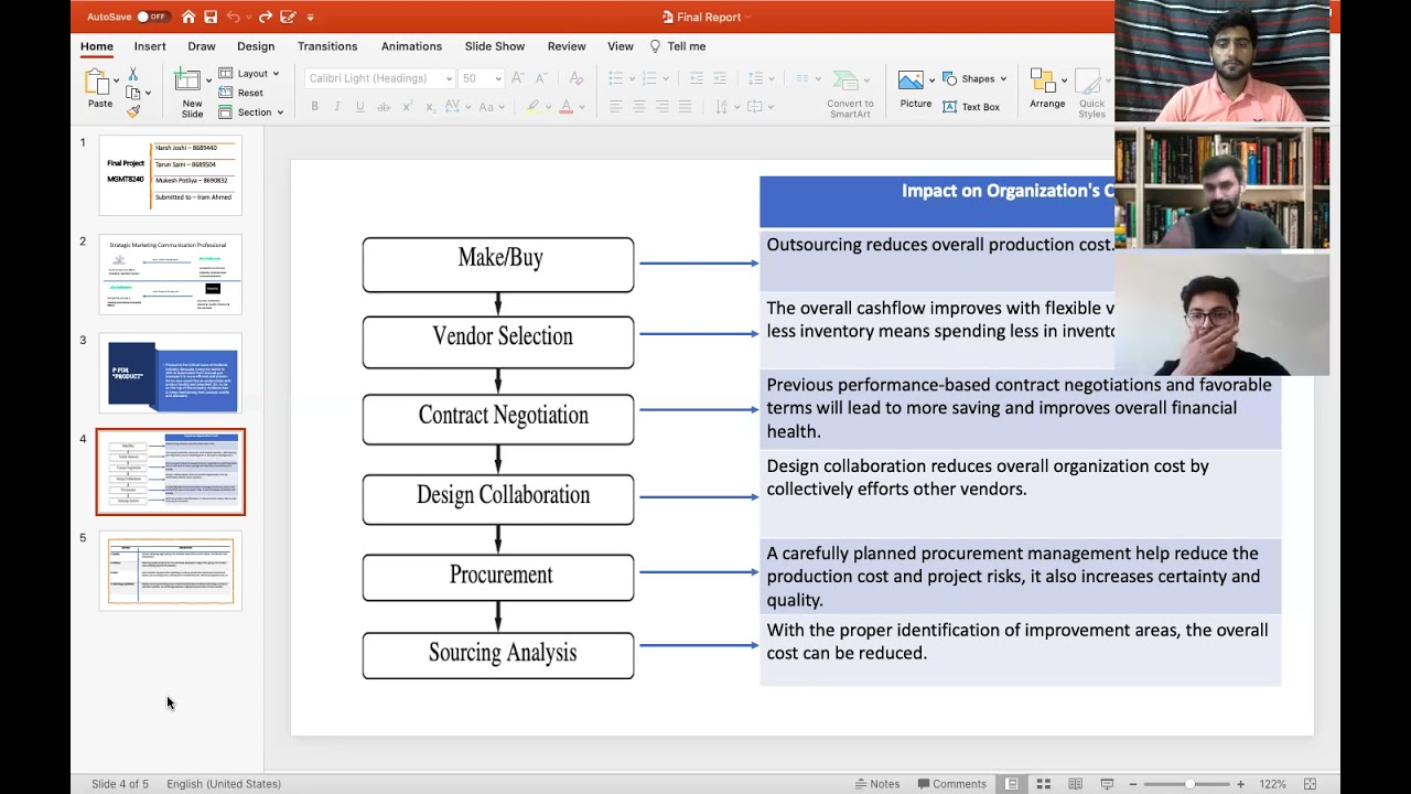 Final Project/Report for Client & Vendor Relationship Management