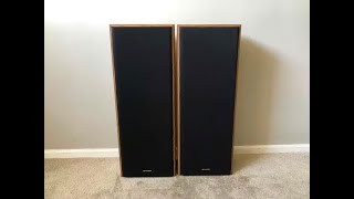 Sharp CP-2700P 3 Way Tower Home Floor Standing Speakers