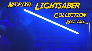 Neopixel Lightsaber Collection Roll Call
