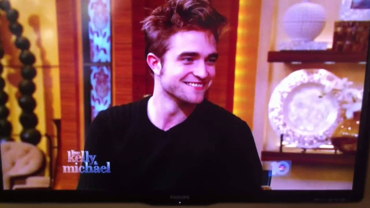Robert Pattinson on Live! With Kelly and Michael PART3 2012