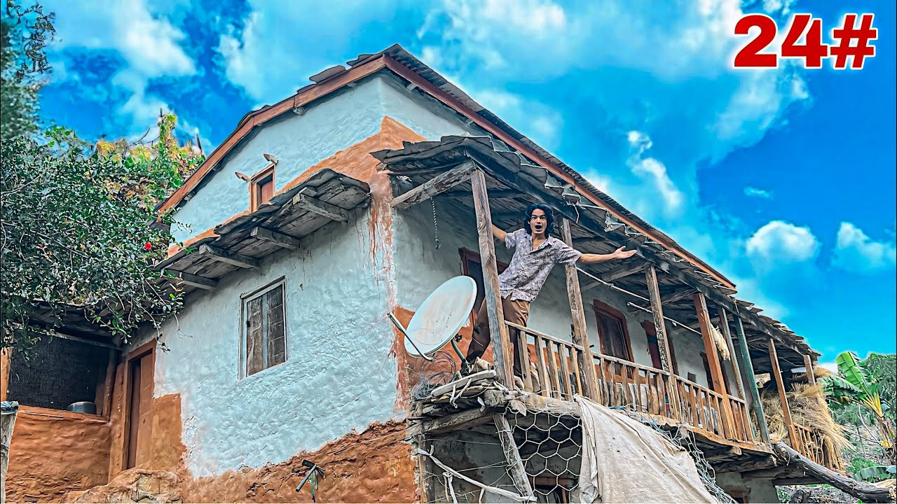 I Survived 24 Hours in My Old House Without Food😳 मैले मेरो पुरानो घरमा २४ घण्टा खाना नखाई बिताएँ॥