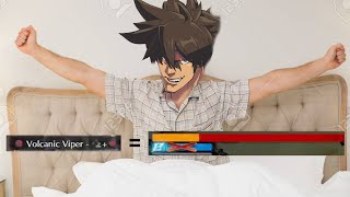 Sol wakes up with an 80 percent combo - Guilty Gear STRIVE Sol Badguy Combo