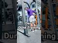 Day 1 of Training to Dunk - How many days will it take me to dunk? #dunktraining #legday #strength