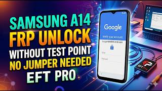Samsung A14 FRP Unlock Samsung A145M FRP Bypass EFT Pro