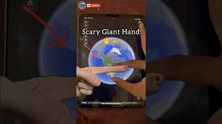 Scary Hand Found On Google Earth #shorts #googleearth