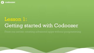 Getting started with Codoozer
