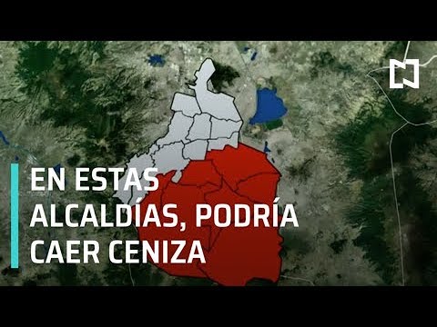 Alerta por posible caída de ceniza en 7 alcaldías CDMX - Despierta con Loret