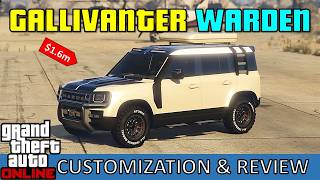 Sports Performance Gallivanter Warden (Land Rover Defender) Best Customization & Review - GTA 5 Online #gta
