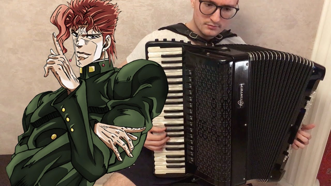 JoJo's Bizarre Adventure - Kakyoin's Theme / Virtuous Pope | Accordion Cover
