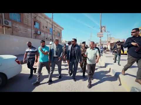 محافظ ميسان حبيب ظاهر الفرطوسي يتابع ميدانيا المشاريع الخدمية والخدمات الصحية في قضاء الكحلاء