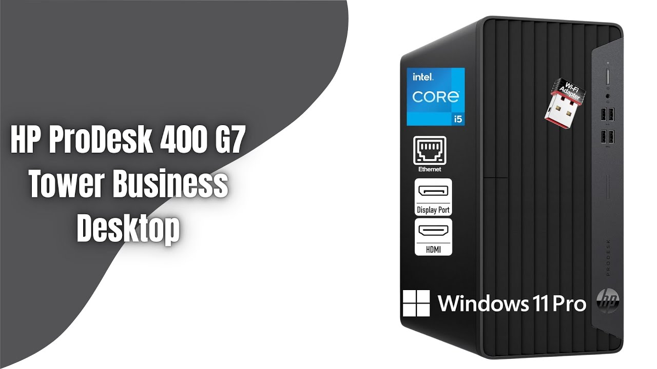 HP ProDesk 400 G7 Review | i5-10500 Beats i7-8700?! - YouTube