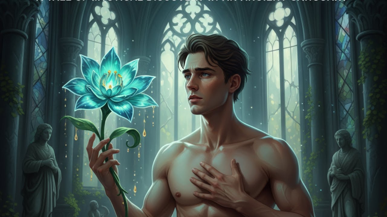 prompt: The Lumina Bloom's Secret: A Tale of Mythical Discovery in an Ancient Sanctuary