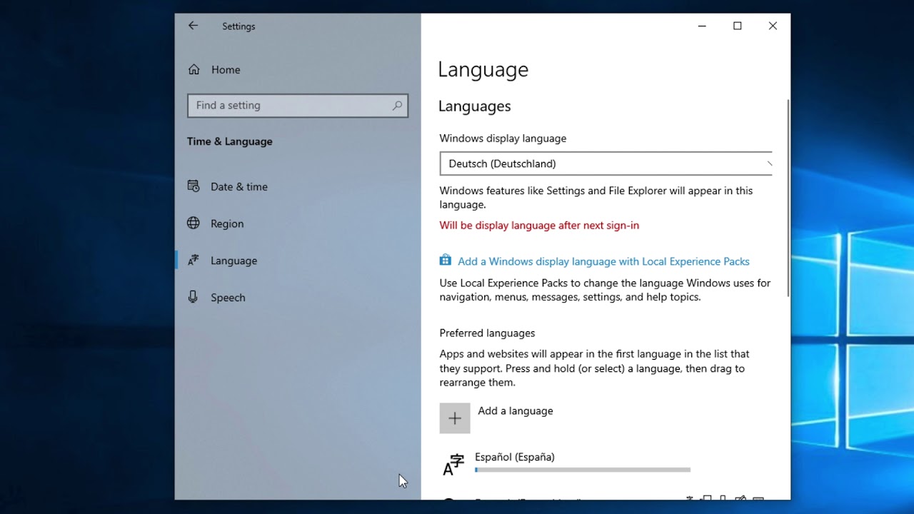 Cách Thay Đổi Ngôn Ngữ Trên Toàn Bộ Máy Tính Chạy Windows 10 - vera star