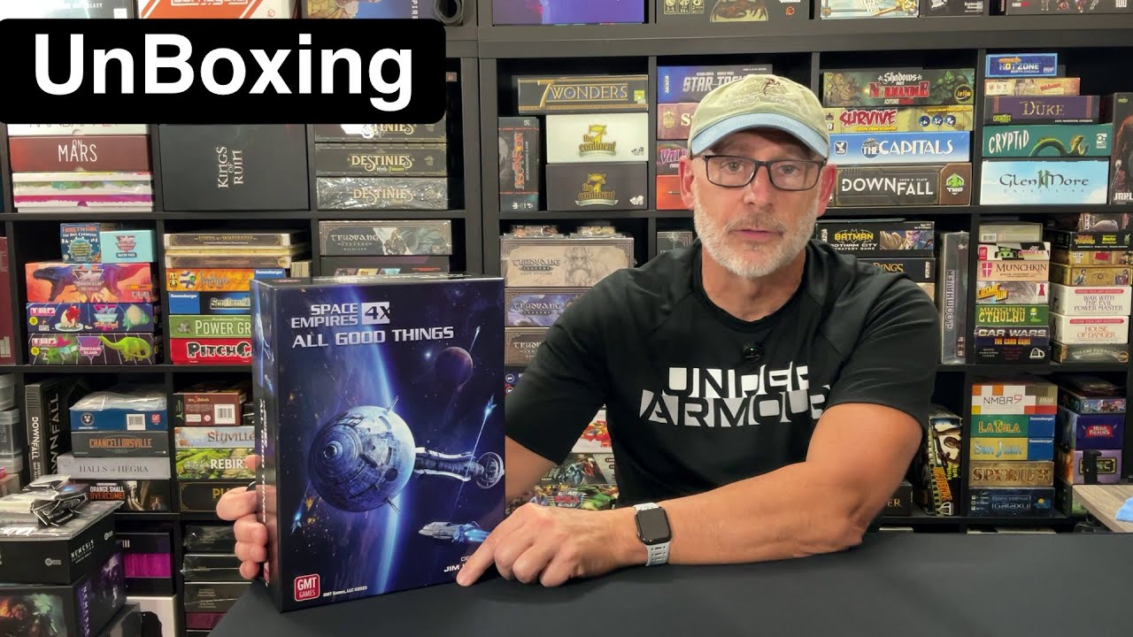 TDG: Space Empires: All Good Things: распаковка с Рэем