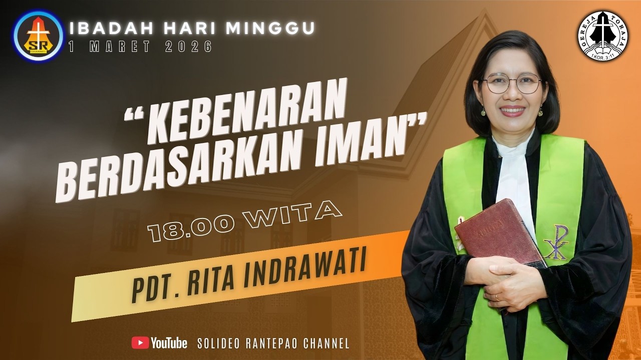 [LIVE] Ibadah Hari Minggu | 01/03/2025 pukul 18:00 WITA | Gereja Toraja Jemaat Rantepao