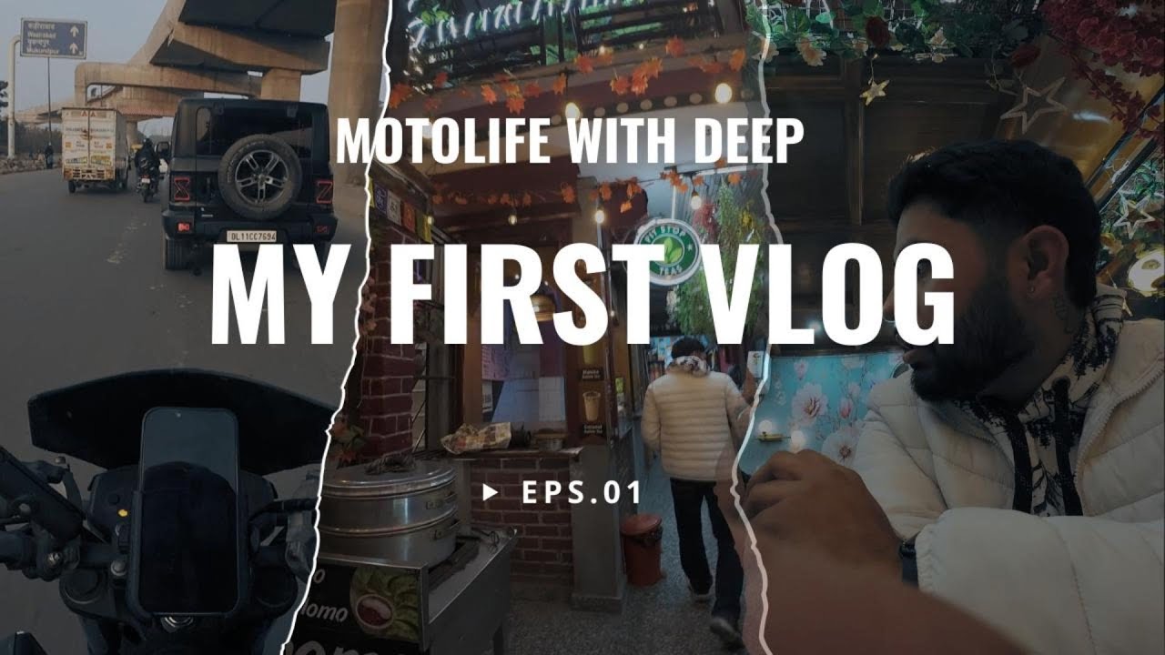 My First Vlog  Moto life: Beginning the Adventure