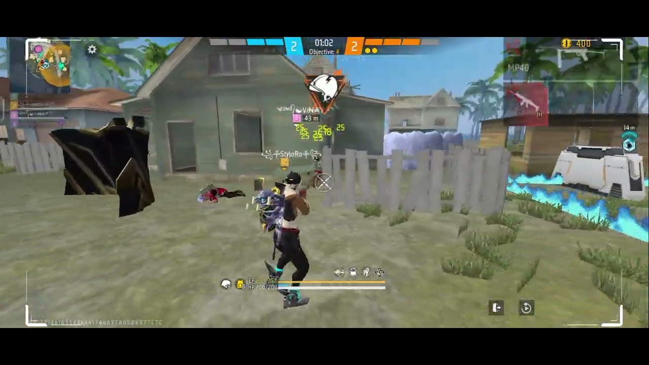 FREE fire Quadra Kill