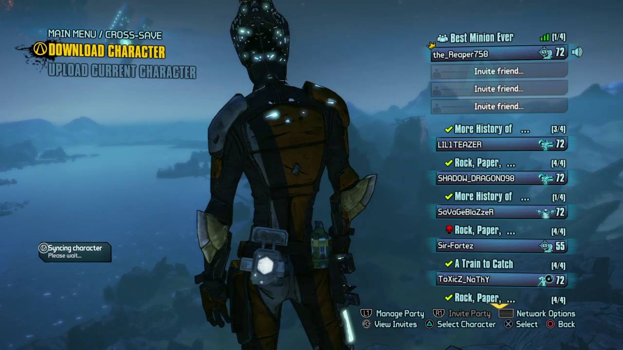 Borderlands 2 how to duplicate a character