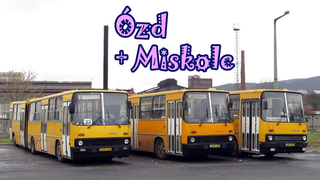 Buszok Ózdon és Miskolcon