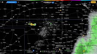 Live radar near Wichita, KS | Oklahoma City, OK.  DAMAGING WIND THREAT!