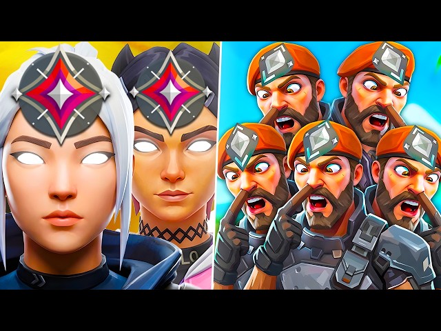 2 IMMORTALS vs 5 SILVERS sur Valorant... C'est IMPOSSIBLE ?