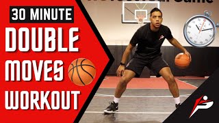 30 Min. Dribbling Workout | Workout #7 - Double Moves | Pro Training Basketball