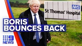 Coronavirus: Boris Johnson makes progress | Nine News Australia
