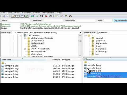 WordPress Tutorial_ How to Use FileZilla FTP Client with your WordPress Blog
