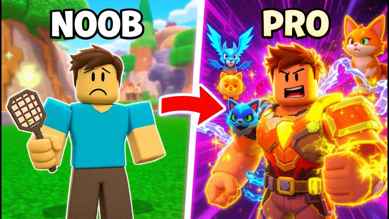 NOOB Becomes PRO in Pet Catchers! 