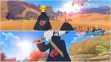 Naruto Slugfest X : The Fight Vs Akatsuki For Gara (Gameplay Part 2)