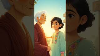 the girl and old lady #ai #cartoon #yt #magic #shorts #gains