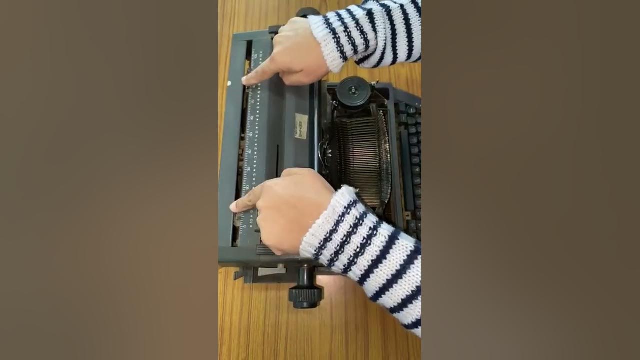 Practical 01 Explain different parts of typewriter YouTube