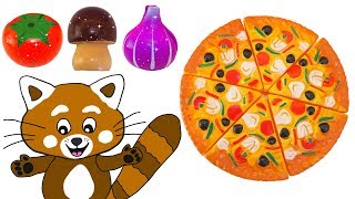 Pukkins Lagar Pizza Med Roliga Leksaker Och Lera - Barnken På Youtube