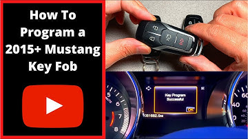 How To Program a 2015+ Mustang Key Fob
