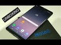 Samsung Galaxy Note 8 Midnight Black (SM-N950F) Unboxing and First Look