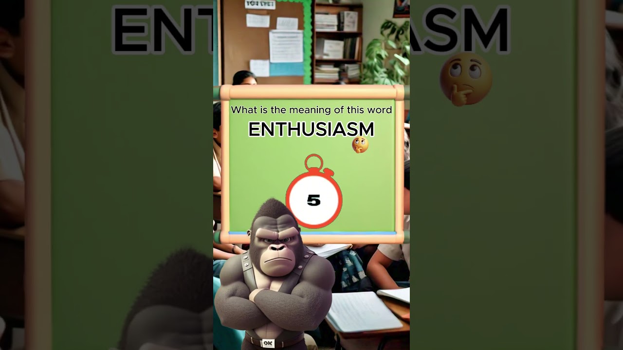 Meaning Of Enthusiasm 