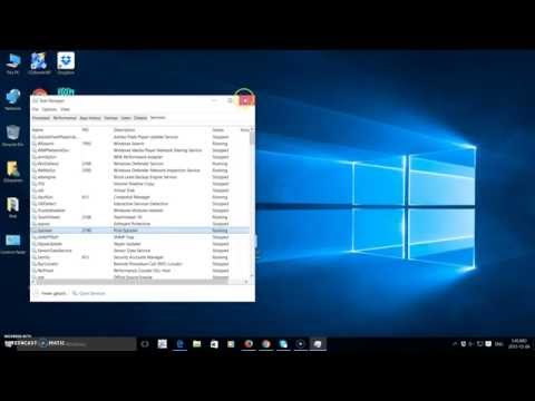 Hoe de Printspooler opnieuw op Windows 10
