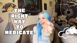MEDICATING VS SMOKING | Madi Arielle