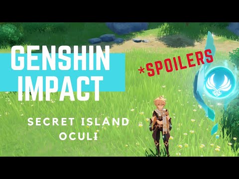Genshin Impact Secret Island Anemoculus Guide Youtube