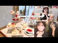 【vlog】ゼンティス大阪アフタヌーンティー/チョコレート博覧会 in梅田 🍓🤎