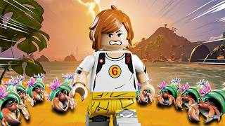 Starting a village on the BEACH worst idea EVER | Lego Fortnite