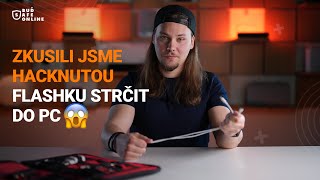 Buď safe OFFLINE | Připojili Jsme Do Počítače Hacknutou Flashku