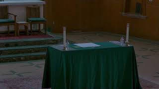 Wednesday morning Mass