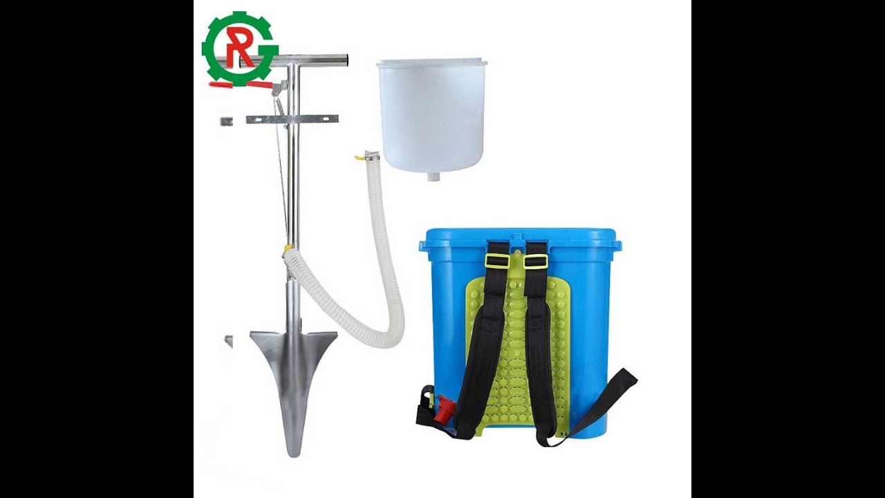 Knapsack applicator fertilizer applicator granular