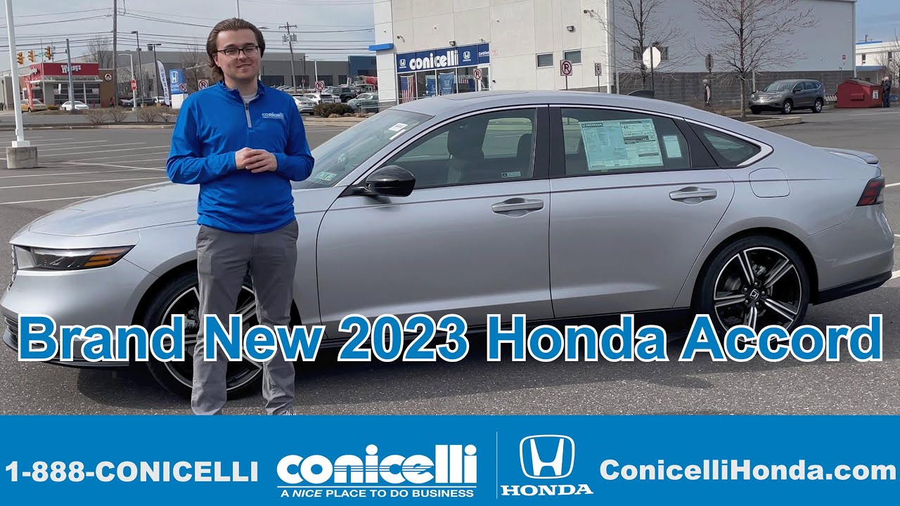 2023 Honda Accord: Luxury, Power, and Innovation | Available Now at Conicelli Honda in Conshohocken!