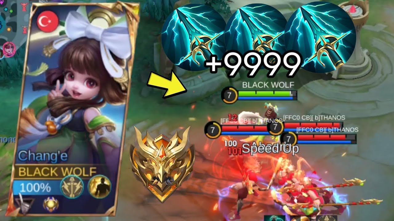 Powerful Midline Chang'e In Solo Ranked!! - Top 1 Global Chang'e ~ MLBB
