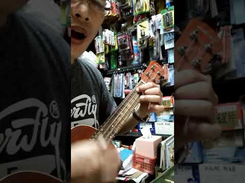(老江)烏克麗麗彈唱~分手的話(cover)楊林