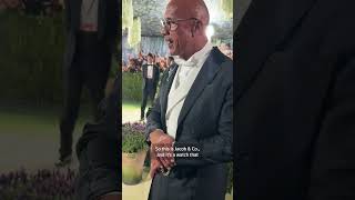 'The Rock' breaks down his Met look