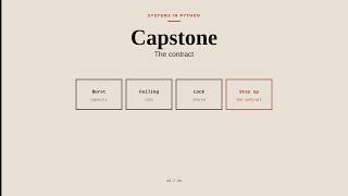 Capstone | The password-reset contract