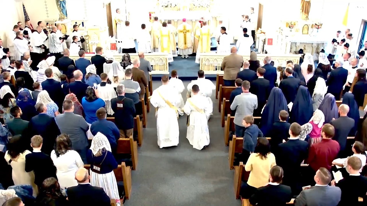 CMRI Ordinations 2026 - Procession